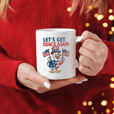 Let’s Get QUACK again – Funny Duck Mug