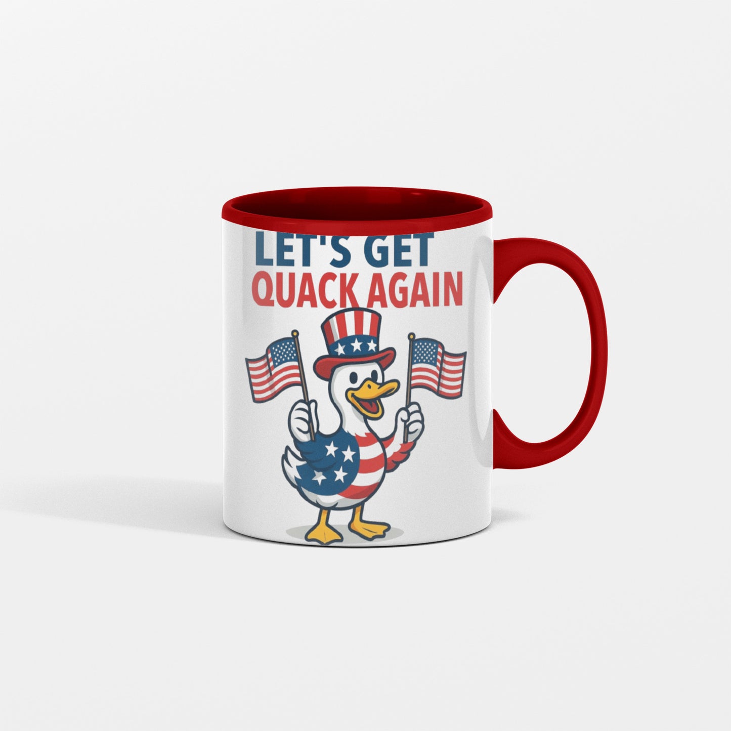 Let’s Get QUACK again – Funny 4th of July Duck Mug