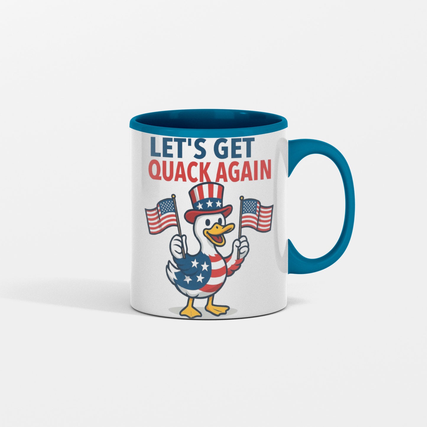 Let’s Get QUACK again – Funny 4th of July Duck Mug