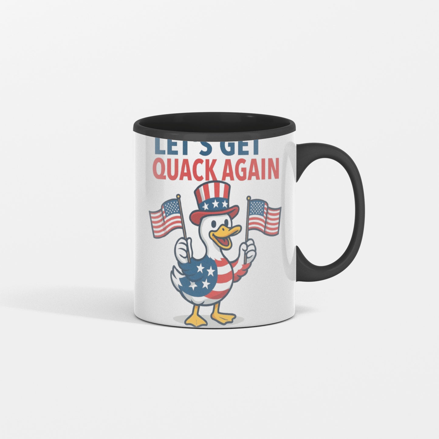 Let’s Get QUACK again – Funny 4th of July Duck Mug